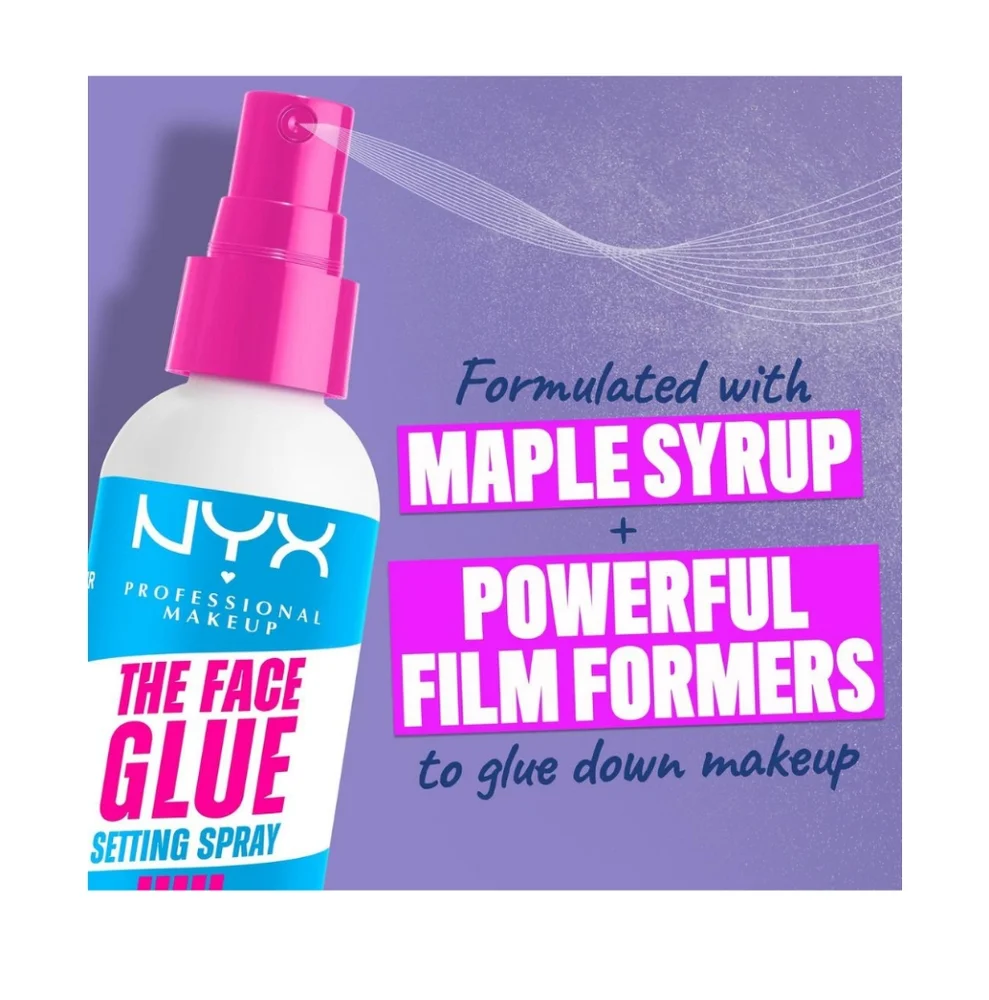 NYX Professional Makeup The Face Glue Setting Spray 🆕